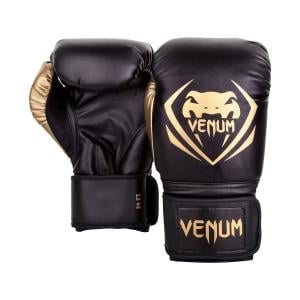 Venum Contender Boxing Gloves, Gold, 10 Oz