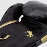 Venum Elite Boxing Gloves, Camo/Gold, 12 Oz