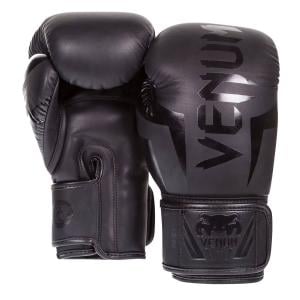 Venum Elite Boxing Gloves Neo Black 8 Oz