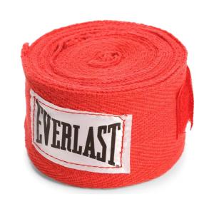 Everlast Hand Wraps - 120 Inch, Red 