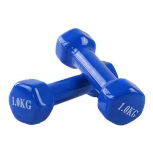 Onefitness Vinyl Dumbbell 1 Kg Blue