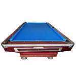 Wiraka Poison Tournament Billiard Table, 9ft, Black and Brown