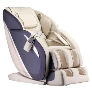 ARES iPremium Massage Chair, Beige/Blue 