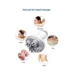 ARES iScalp, Head and Body Portable Waterproof Massager, 4 Heads with 84 Nodes