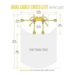 Freemotion Genesis G424 Dual Cable Cross Lite