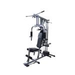 Volksgym Home Gym with Weight Stack 150 lbs, Grey