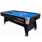 Volcan Wooden Billiard Table with all Accessories, Blue, 7 Feet