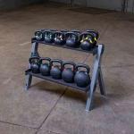 Body Solid Dual Dumbbell & Kettlebell Rack