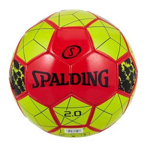 Spalding 2.0 Red/Yellow Soccer Ball, Size 5