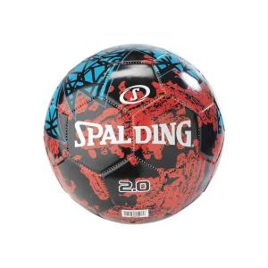 Spalding 2.0 Soccer Ball, Blue Red, Size 5