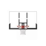 Spalding Acrylic Standard Backboard and Basketball Rim Combo, 50 Inch