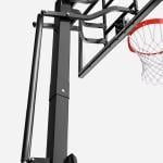 Spalding Ultimate Hybrid Portable Basketball Hoop, 54 Inch Glass