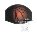 Spalding Highlight Combo Basketball Hoop, 44 Inch Eco Composite