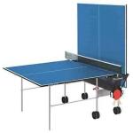 Garlando Training Indoor Folding TT Table - Blue Top