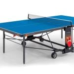 Garlando Champion Outdoor Folding TT Table - Blue Top