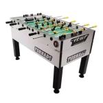 Tornado Coin Platinum Tour Edition Football Table, Silver