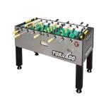 Tornado Coin Platinum Tour Edition Football Table, Silver