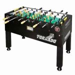 Tornado Coin Platinum Tour Edition Football Table, Black