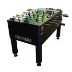 Tornado Coin Platinum Tour Edition Football Table, Black