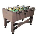 Tornado Rustic Football Table, Rustic Grey