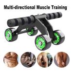 Murano Abdominal Exercise 4 Wheel Ab Roller, MF-0602