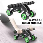 Murano Abdominal Exercise 4 Wheel Ab Roller, MF-0602