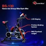 PowerMax Fitness BS-130 Spin Exercise Bike