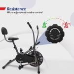 PowerMax Fitness BU-201 Upright Exercise Bike