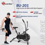 PowerMax Fitness BU-201 Upright Exercise Bike