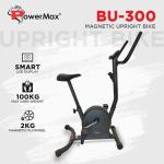 PowerMax Fitness BU-300 Upright Exercise Bike