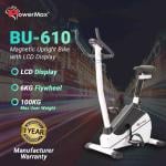 PowerMax Fitness BU-610 Upright Exercise Bike