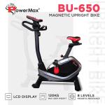 PowerMax Fitness BU-650 Upright Exercise Bike