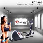 PowerMax Fitness EC-2000 Commercial Elliptical Cross Trainer