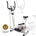 PowerMax Fitness EH-250S-XKR66002 Elliptical Cross Trainer for Home Use