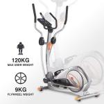 PowerMax Fitness EH-750 Elliptical Cross Trainer for Home Use