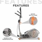 PowerMax Fitness EH-750 Elliptical Cross Trainer for Home Use