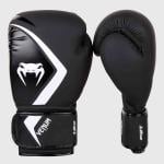 Venum 10 Oz Contender 2.0 Boxing Glove, Black/Grey, White