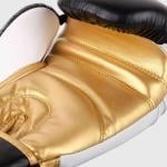 Venum 12 Oz Contender 2.0 Gloves, Black/White/Gold