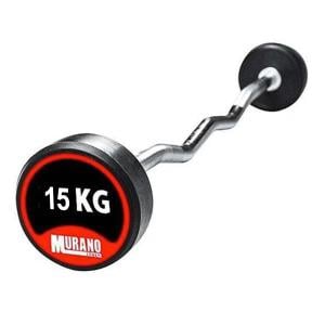 Murano 15 kg TPU Fixed Barbell Curl Bar