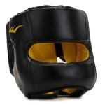 Everlast M/L Elite Headgear, Black, Black