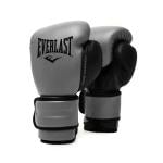 Everlast 12 Oz Powerlock 2 Training Gloves, Charcoal