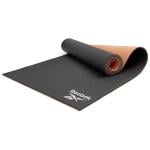 Reebok Fitness Double Sided 6mm Yoga Mat, Desert Dust, 6 mm