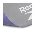 Reebok Fitness Double Sided 6mm Yoga Mat, Grey, 6 mm