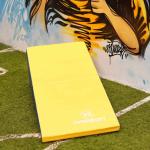 Dawson Sports Foam Ramp, Yellow/Blue 