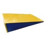 Dawson Sports Foam Ramp, Yellow/Blue 