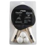 Stiga Spark Hobby Set, 2 Bats and 3 Balls