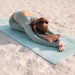 UKIYO The Suede - Natural Rubber Yoga Mat, Green 