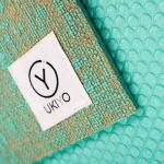 UKIYO The 5mm Jute - Textured Yoga Mat, Turquoise 