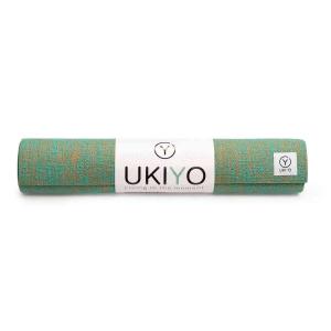 UKIYO The 5mm Jute - Textured Yoga Mat, Turquoise 