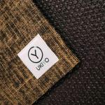 UKIYO The 5mm Jute - Textured Yoga Mat, Brown 